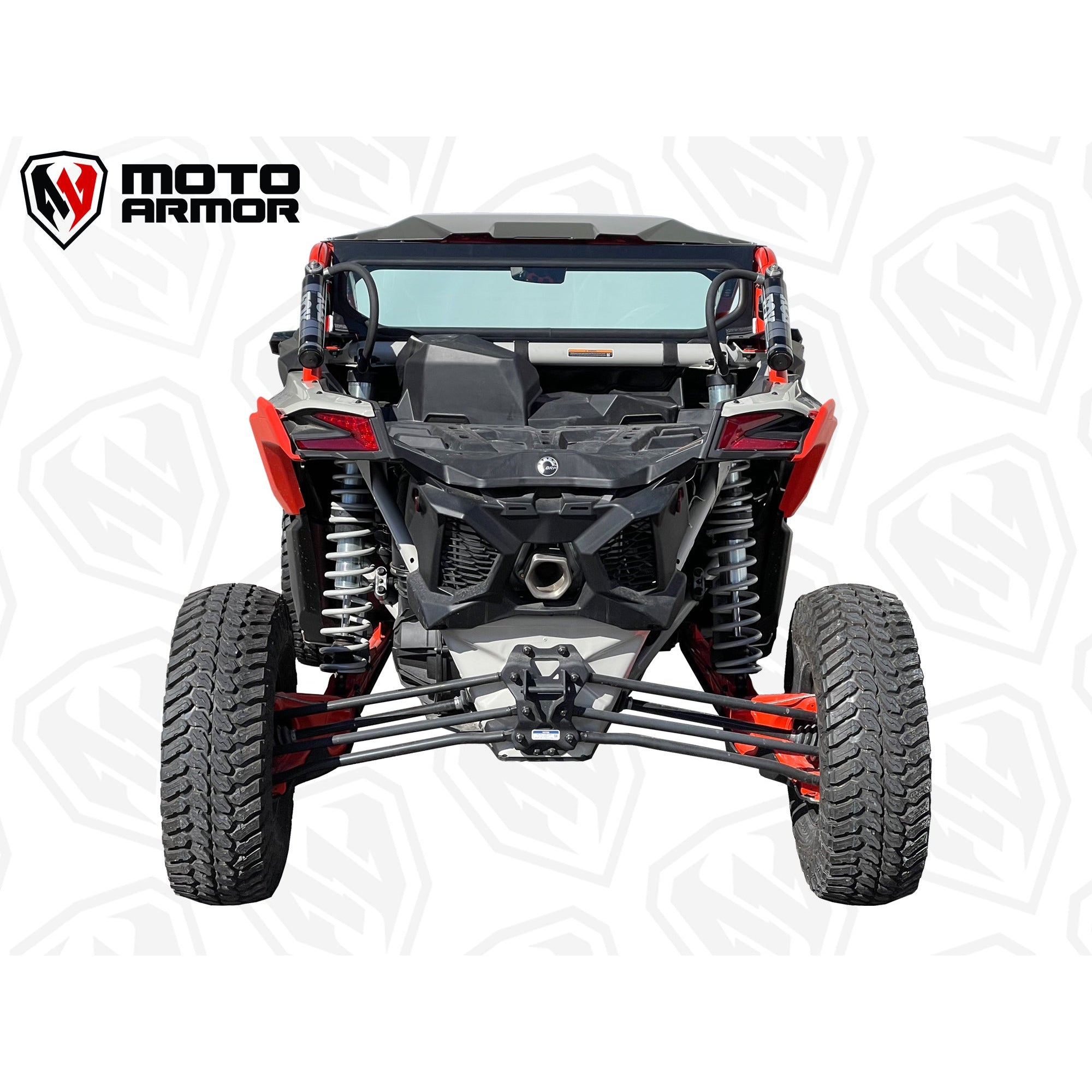 2017-2026 Can-am X3 Rear Glass Windshield